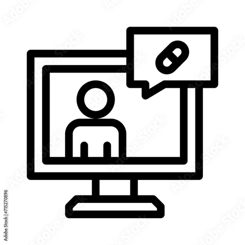 online consultation line icon