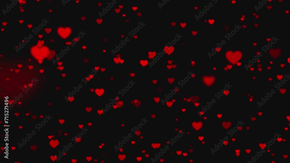Large group of small red heart shapes in the shape of a big Valenitines day heartfelt projects. heart on red colored bokeh motion background. Large group of small red heart shapes in the shape of a big Valenitines day heartfelt projects. heart on red colored bokeh motion background.
