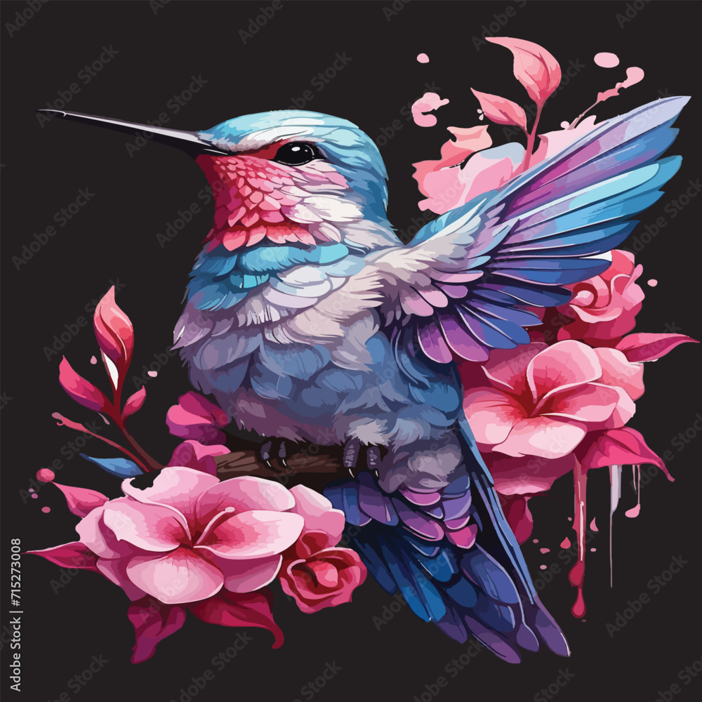 Obraz premium Illustration of a bird vector design