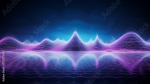 The natural abstract waves on a bright background. 