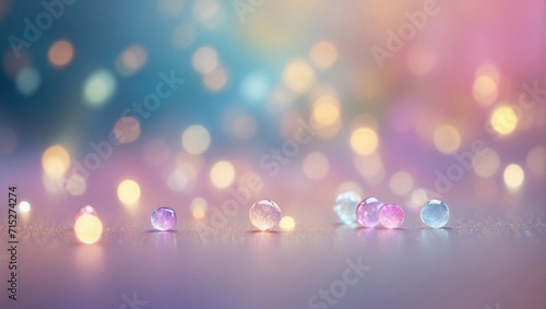 The beauty of a bokeh background, with soft pastel colors. bokeh background