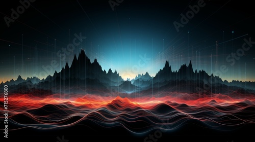 The natural abstract waves on a bright background.  © PhornpimonNutiprapun