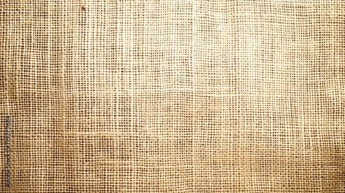 Rustic jute hessian sackcloth canvas texture for patterned backgrounds, Ai Generated photo