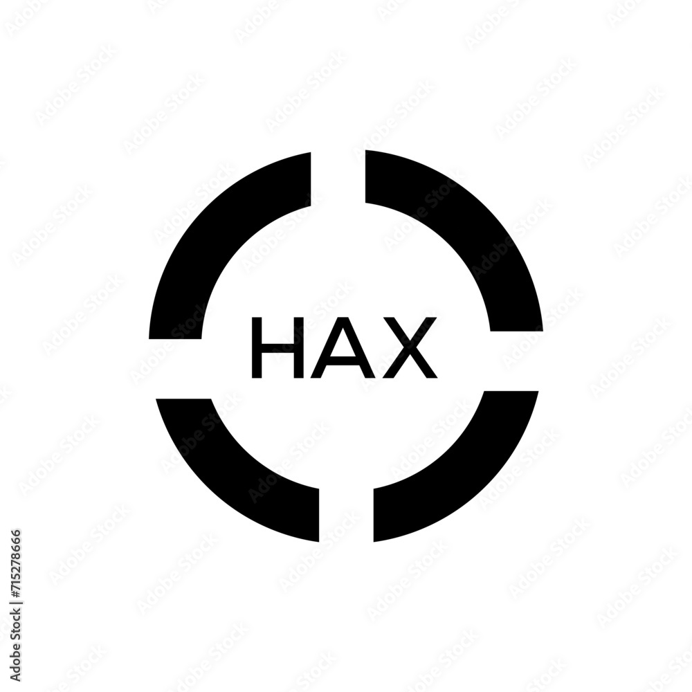 HAX Letter logo design template vector. HAX Business abstract connection vector logo. HAX icon circle logotype.
HAX Letter logo design template vector. HAX Business abstract connection vector logo. HAX icon circle logotype.