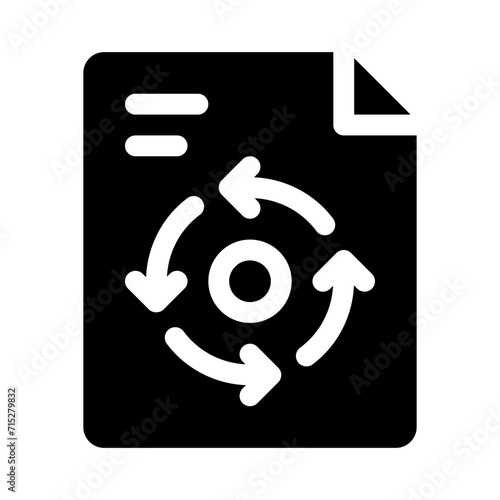 document glyph icon