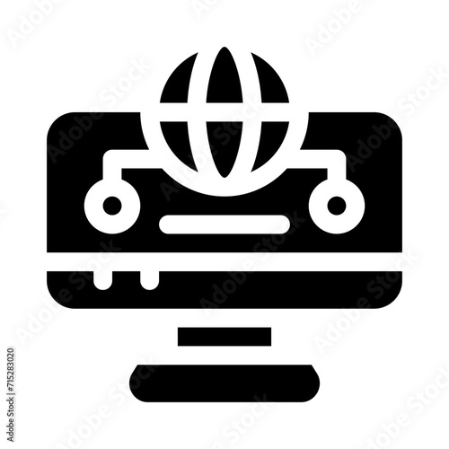 intranet glyph icon