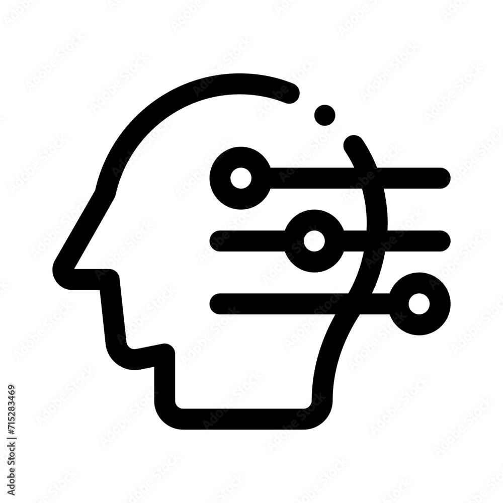 sensory line icon sensory line icon