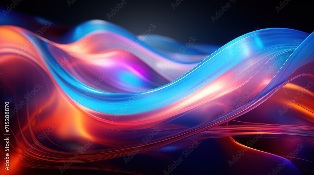 a close up of a blue and red wave on a black background with a black background and a red and blue wave on the right side of the image. a close up of a blue and red wave on a black background with a black background and a red and blue wave on the right side of the image.