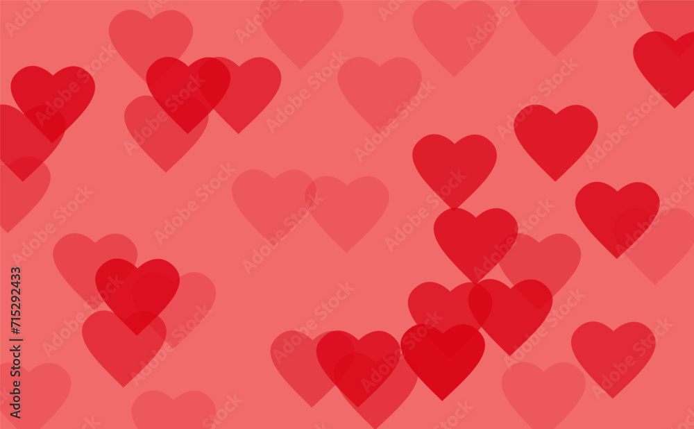 Valentine Background. Valentine Day. Pink Hearth Love