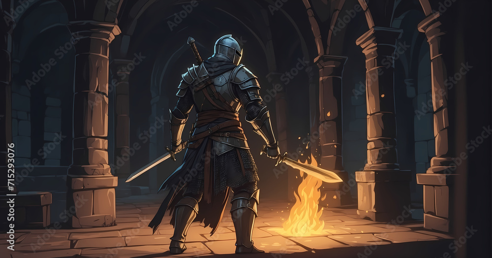 a warrior from a game a warrior from a game