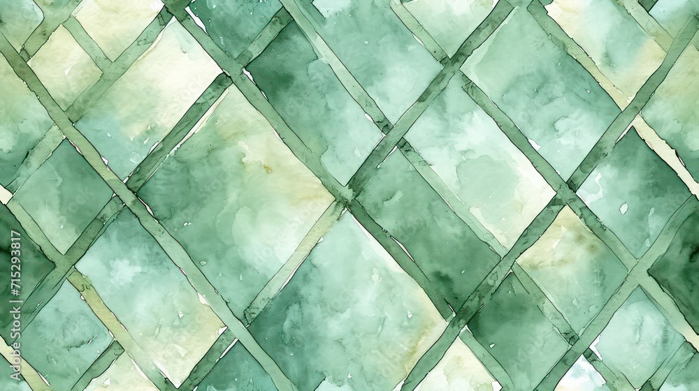 Muted green watercolor backdrop with a grid pattern, worn canvas texture, and classic aesthetic undertones