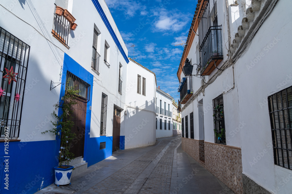 On the narrow streets of the Córdoba historic center