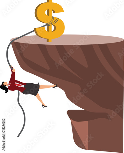 Hoping for great wealth, Businesswoman