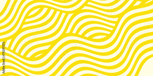 Pattern texture of Chinese noodles, Spaghetti, pasta or Ramen noodles. Vector illustration.