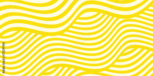 Pattern texture of Chinese noodles, Spaghetti, pasta or Ramen noodles. Vector illustration.