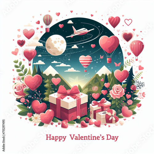 gift box with hearts