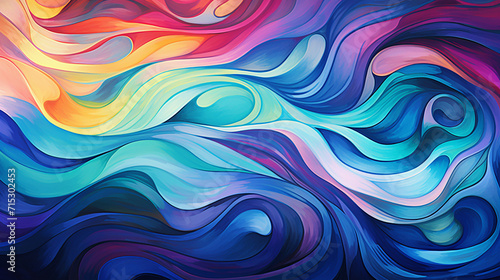 an abstract ai art piece featuring swirling patterns