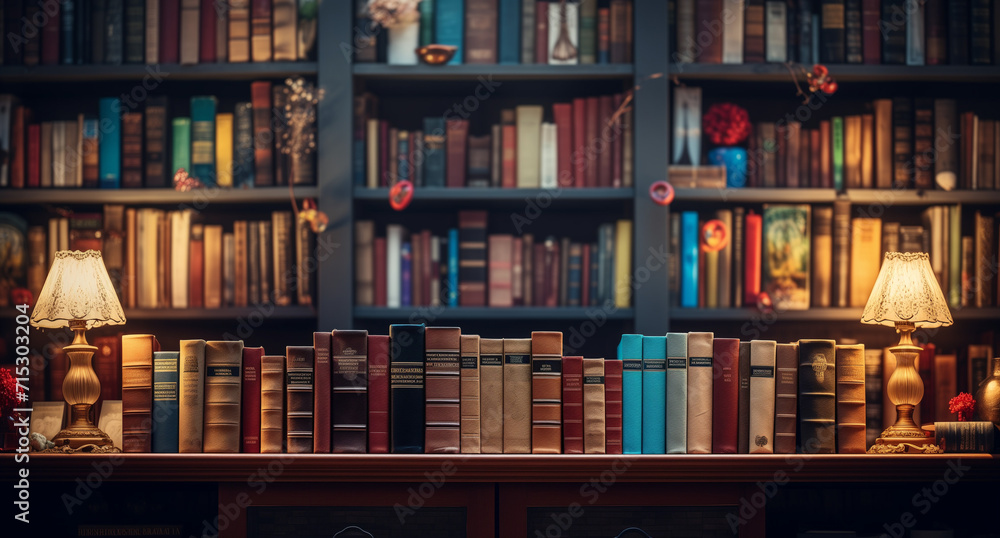 collection of books on the book shelf collection of books on the book shelf