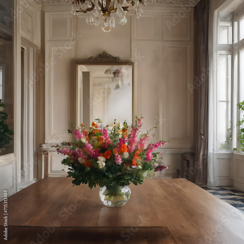 flowers in a window