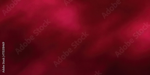 Black red abstract background for design. Silk satin. Dark red fabric. Curtain, drapery. Color gradient. Christmas, New Year, Valentine. Banner. Wide.