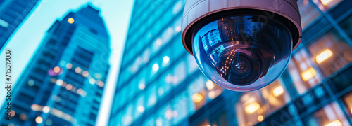 Advanced Surveillance Technology for Urban Safety: Monitoring the Environment from a Building's Exterior