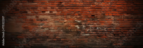 Red brick wall texture background, brick wall texture for for interior or exterior. old red brick wall, ancient red brick wall, vintage red brick wall photo
