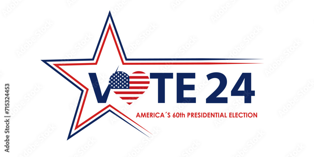 Vote 2024, USA 60th Presidential Election Vote 2024, USA 60th Presidential Election