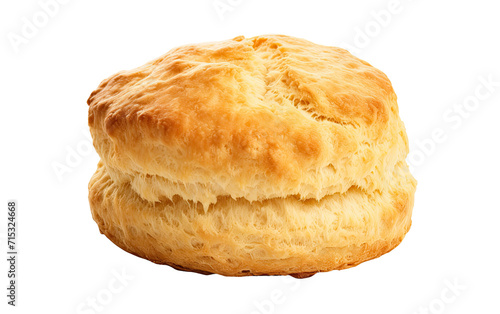 Flaky and Indulgent Pleasures Found in Every Scone Pastry Bite on a White or Clear Surface PNG Transparent Background.