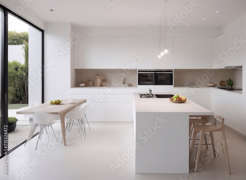 modern kitchen interior