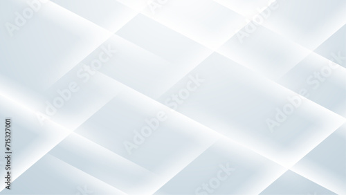 White vector abstract geometric shapes background. White vector presentation background for poster, banner, wallpaper, mockup, flyer, and report