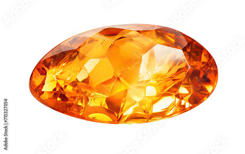 Amber Light Flashes Creating Harmonious Vibrations on Stone Formations on a White or Clear Surface PNG Transparent Background.