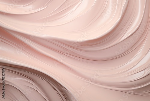 A soft and luxurious pink cream texture, offering a soothing visual experience.