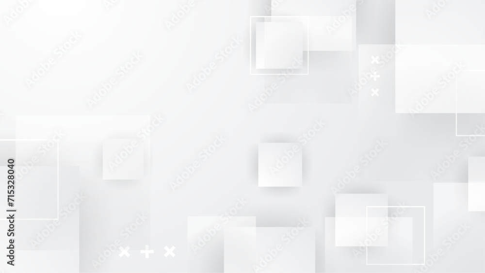 White vector gradient abstract background design. White vector presentation background for poster, banner, wallpaper, mockup, flyer, and report