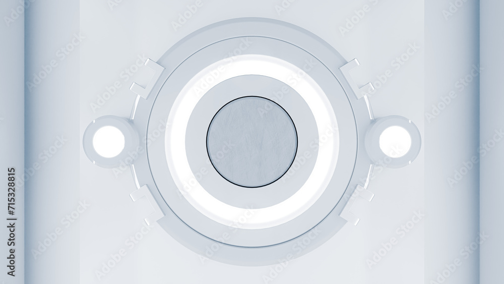 Technology or innovation background. 3D Render. Technology or innovation background. 3D Render.