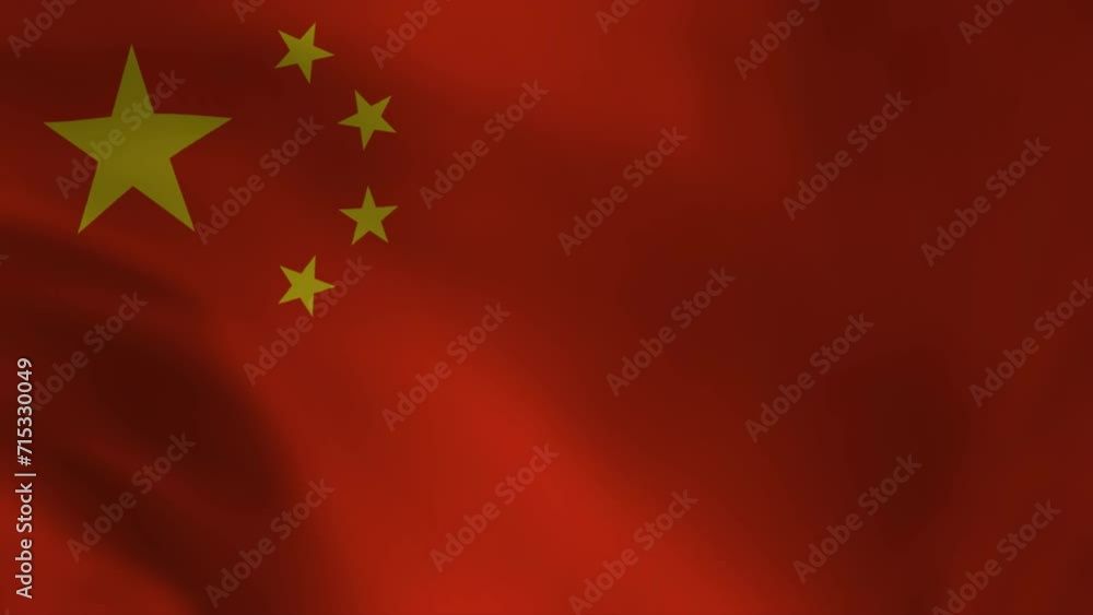 Chinese flag waving animation 4K. Great for Chinese National Day Celebrations, for banner, social media, feed wallpaper stories Chinese flag waving animation 4K. Great for Chinese National Day Celebrations, for banner, social media, feed wallpaper stories
