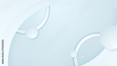 White minimalist and simple geometric shape abstract background. Vector presentation background for business, corporate, institution, party, festive, seminar, and poster