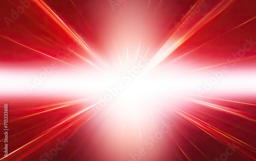 Basking in the Radiant Beauty of Crimson Light Rays Your Space on a White or Clear Surface PNG Transparent Background.