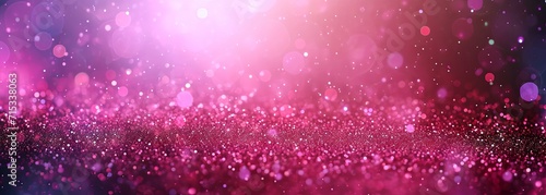 Abstract shiny pink glitter background photo