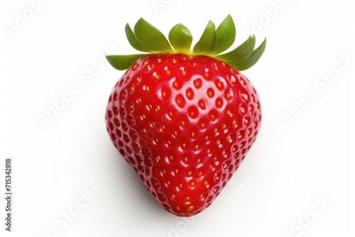 strawberry on white background
