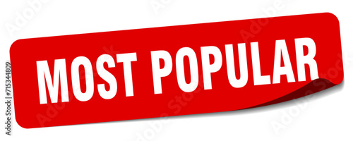 most popular sticker. most popular label