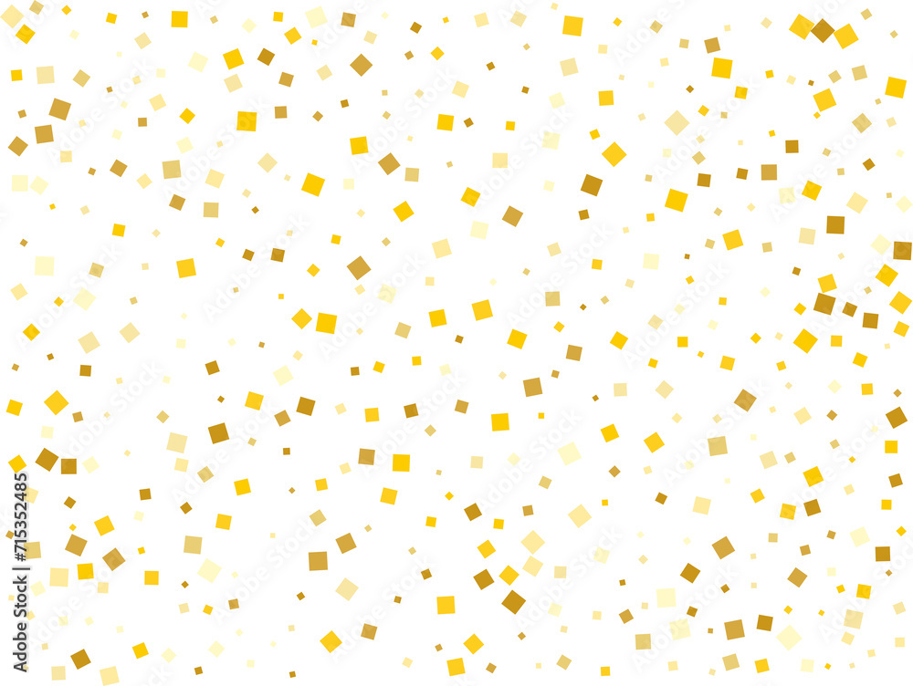 Golden Squares Confetti Golden Squares Confetti