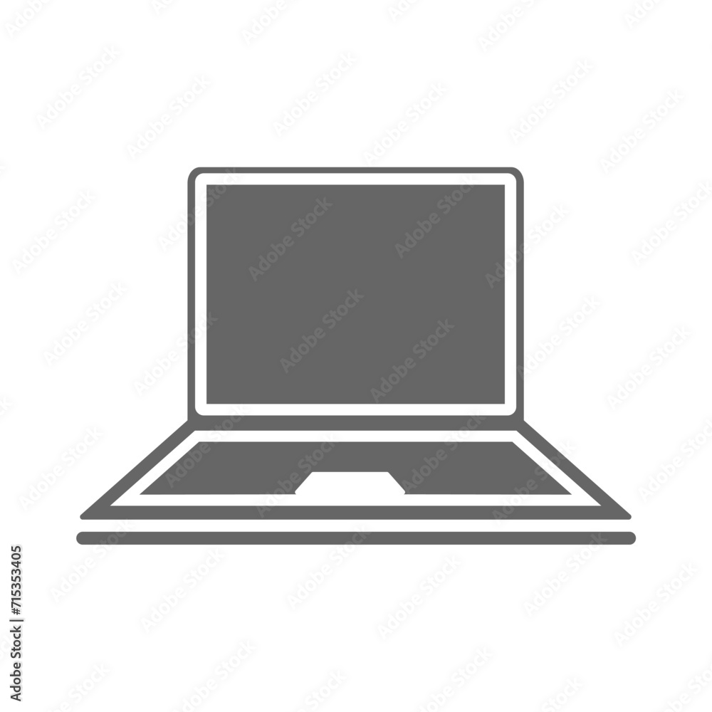 laptop icon design vector template laptop icon design vector template