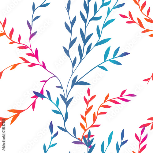 Φωτογραφία Seamless background gradient twigs