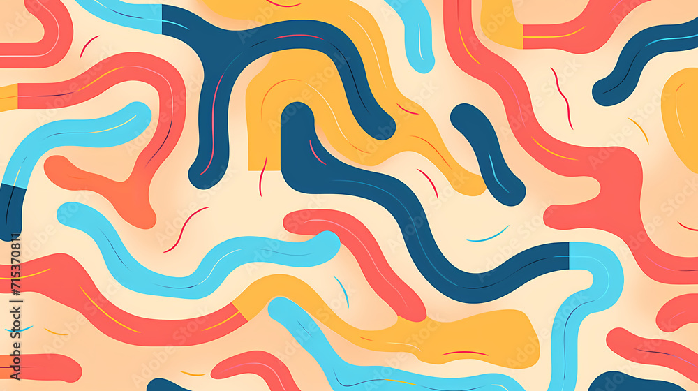 Abstract seamless doodle background, artistic background Abstract seamless doodle background, artistic background