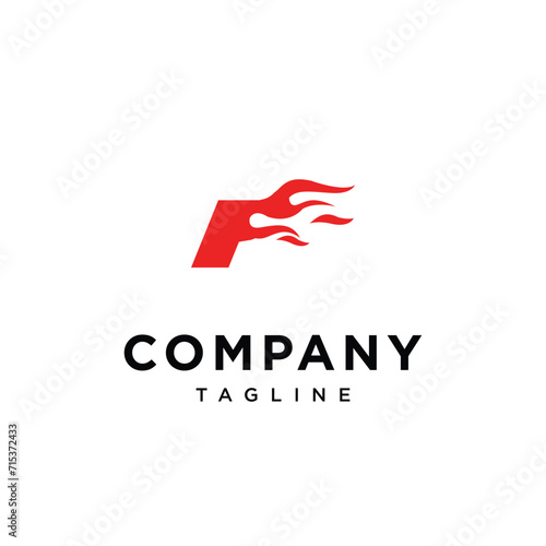Free Download Letter F Flames logo icon vector template.eps - GFXLoad