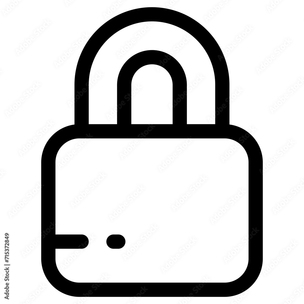 Look icon security symbol. Vector illustration. Look icon security symbol. Vector illustration.