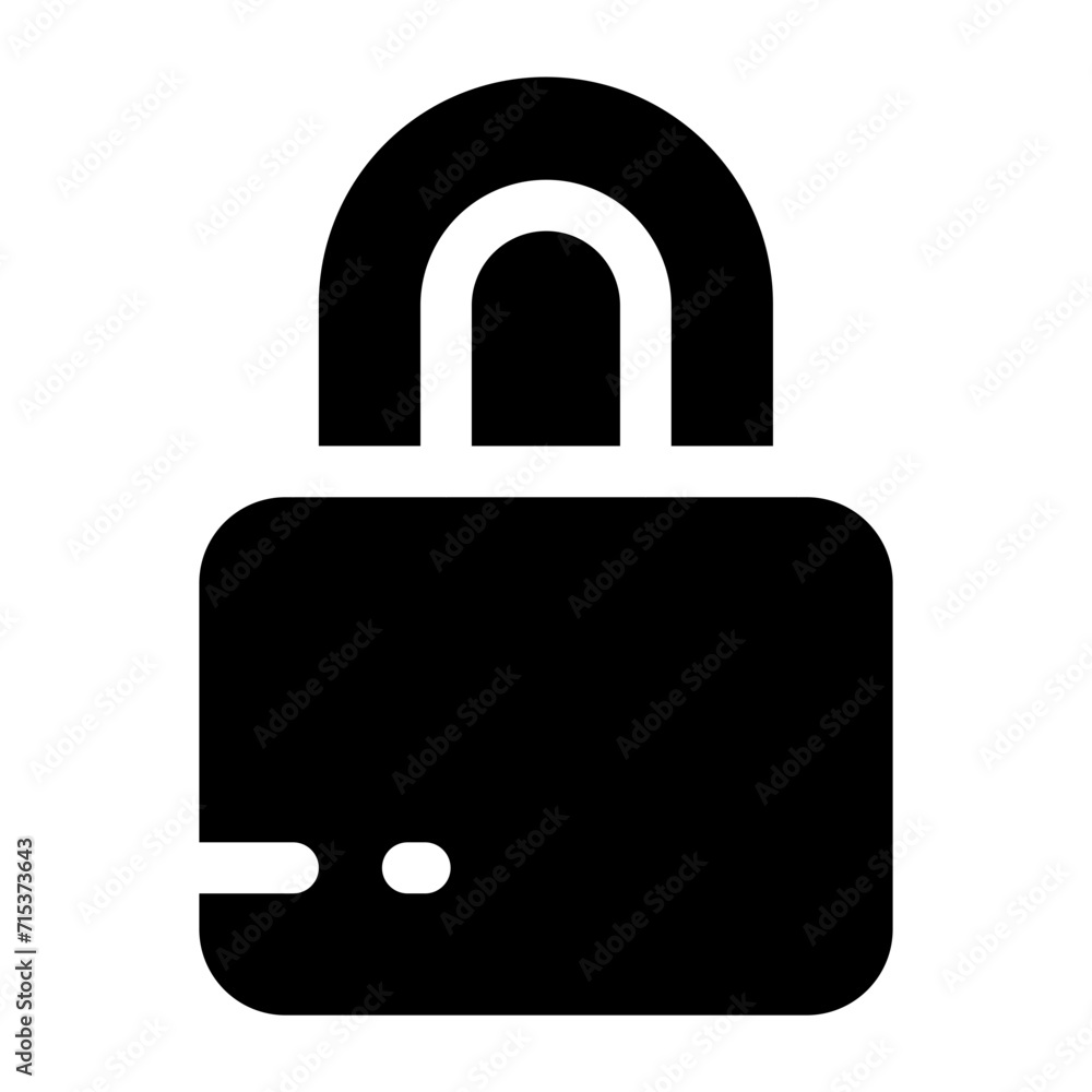 Look icon security symbol. Vector illustration. Look icon security symbol. Vector illustration.