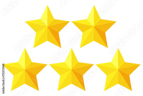 Star Rating Review Comment Sticker