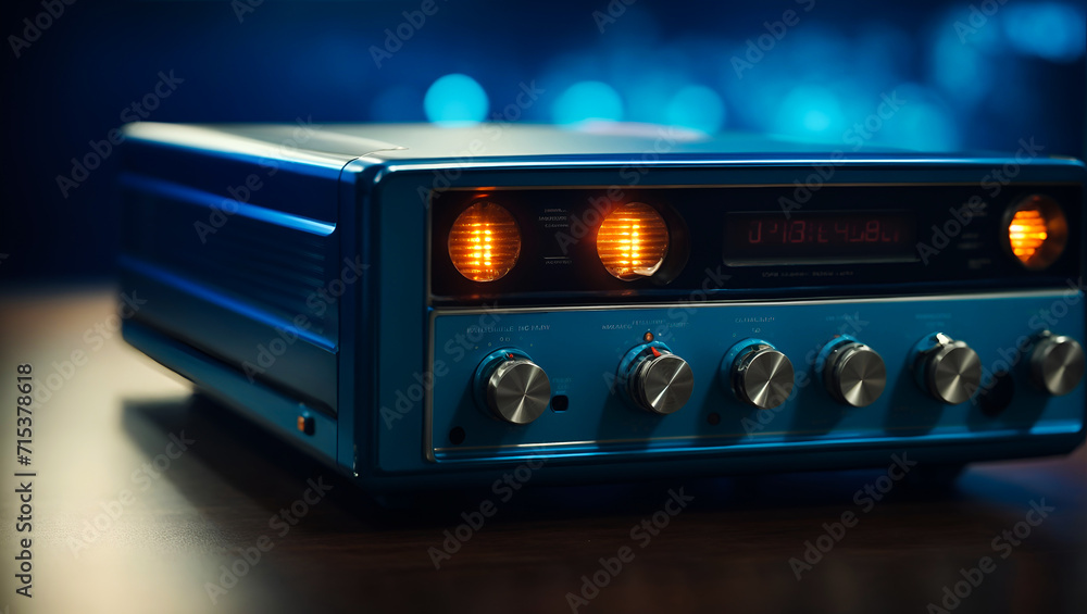 Fototapeta premium Glowing Wonders: Tools and Gadgets Alight with the Illuminating Magic of Electricity