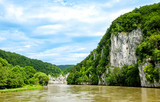 Danube Gorge, Donaudurchbruch, Weltenburg, Germany, Europe.